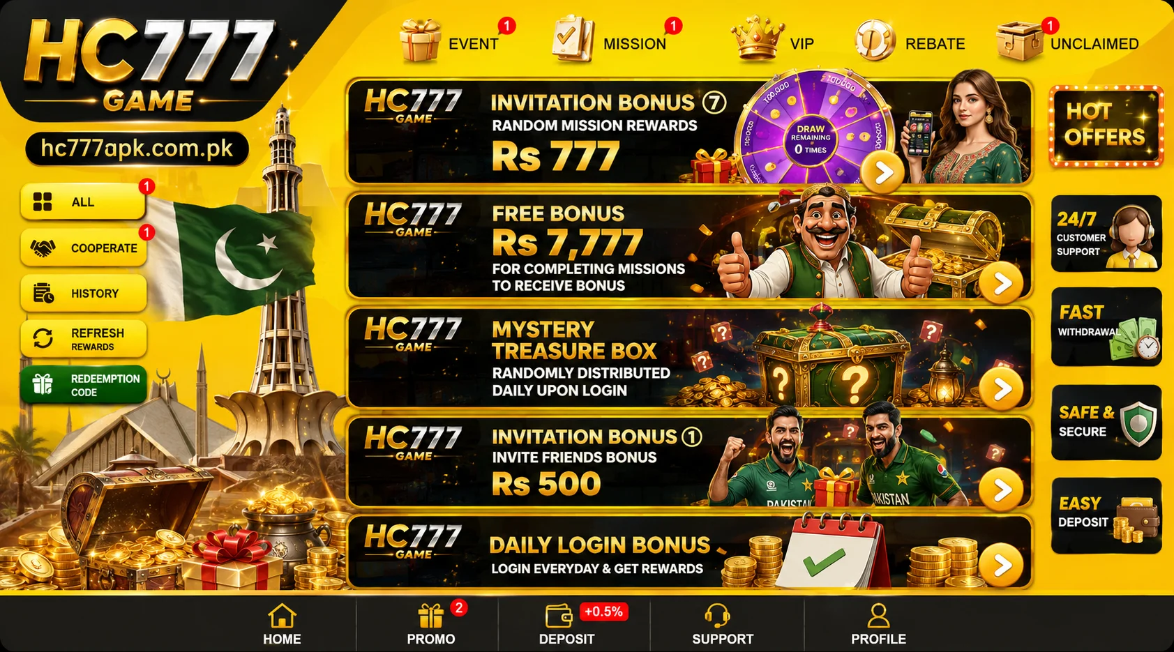 Hc 777 Game